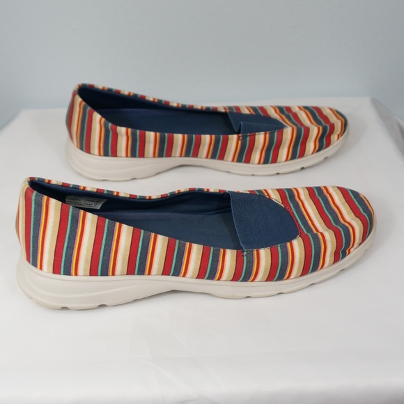 Lands' End Shoes - Lands' End Striped Loafers Size 9.5B